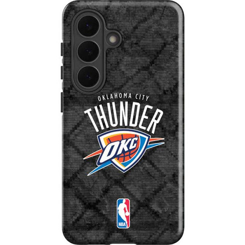 NBA Oklahoma City Thunder Dark Rust Galaxy S26 Impact Case