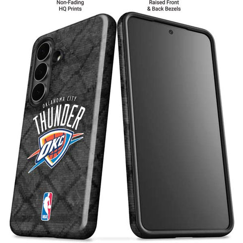 NBA Oklahoma City Thunder Dark Rust Galaxy S26 Impact Case