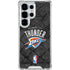NBA Oklahoma City Thunder Dark Rust Galaxy S26 Ultra Clear Case
