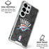 NBA Oklahoma City Thunder Dark Rust Galaxy S26 Ultra Clear Case