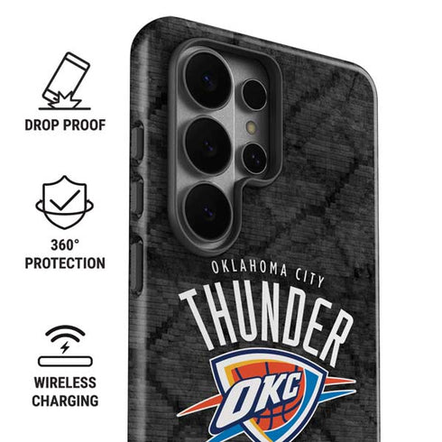 NBA Oklahoma City Thunder Dark Rust Galaxy S26 Ultra Impact Case