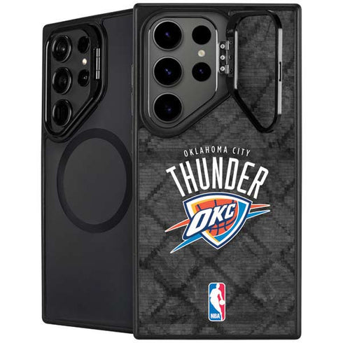 NBA Oklahoma City Thunder Dark Rust Galaxy S26 Ultra Kickstand Case