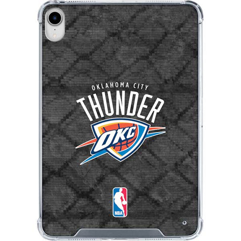 NBA Oklahoma City Thunder Dark Rust iPad 11th Gen (2025) Clear Case