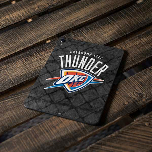 NBA Oklahoma City Thunder Dark Rust Apple iPad Pro Skin