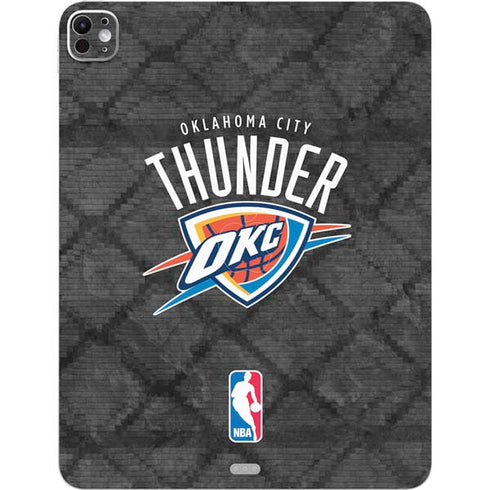 NBA Oklahoma City Thunder Dark Rust iPad Pro 13in M4 (2024) Skin