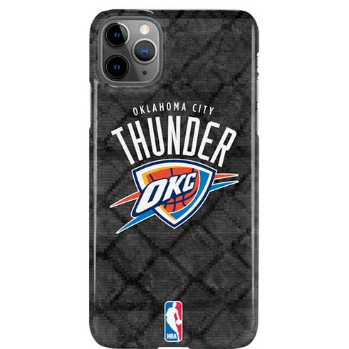NBA Oklahoma City Thunder Dark Rust iPhone Cases