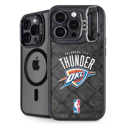 NBA Oklahoma City Thunder Dark Rust iPhone 13 Pro Kickstand Case