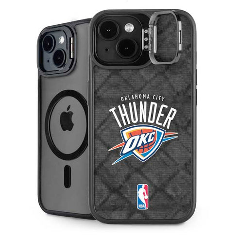 NBA Oklahoma City Thunder Dark Rust iPhone 15 Plus Kickstand Case