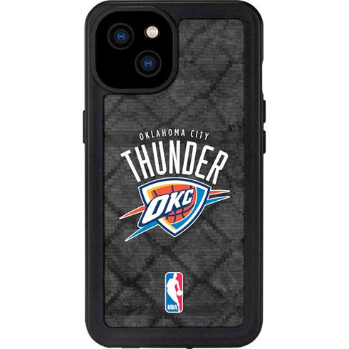 NBA Oklahoma City Thunder Dark Rust iPhone 15 Plus Waterproof Case