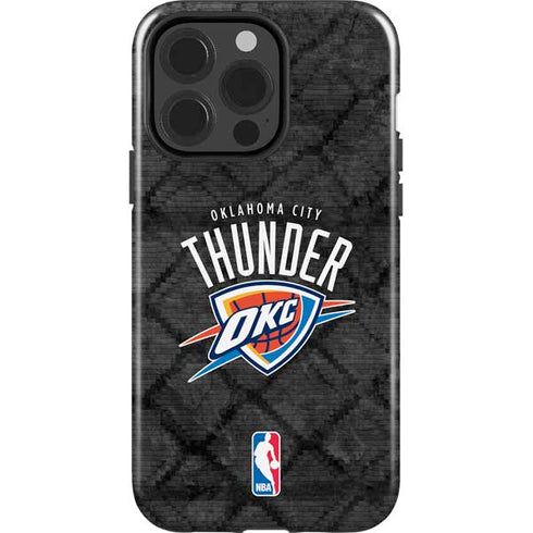 NBA Oklahoma City Thunder Dark Rust iPhone 15 Pro Impact Case