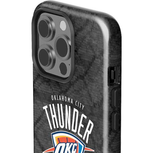 NBA Oklahoma City Thunder Dark Rust iPhone 15 Pro Impact Case