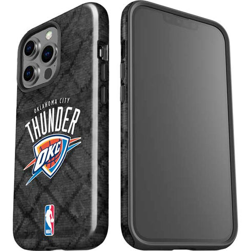 NBA Oklahoma City Thunder Dark Rust iPhone 15 Pro Impact Case