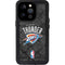 NBA Oklahoma City Thunder Dark Rust iPhone 15 Pro Waterproof Case