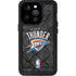 NBA Oklahoma City Thunder Dark Rust iPhone 15 Pro Waterproof Case