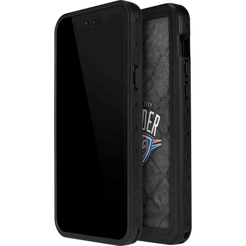 NBA Oklahoma City Thunder Dark Rust iPhone 15 Pro Waterproof Case