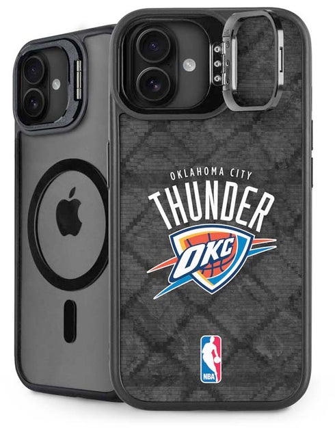 NBA Oklahoma City Thunder Dark Rust iPhone 16 Kickstand Case