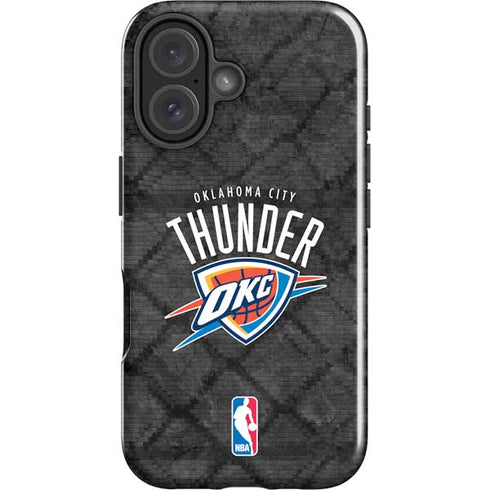 NBA Oklahoma City Thunder Dark Rust iPhone 16 Plus Impact Case