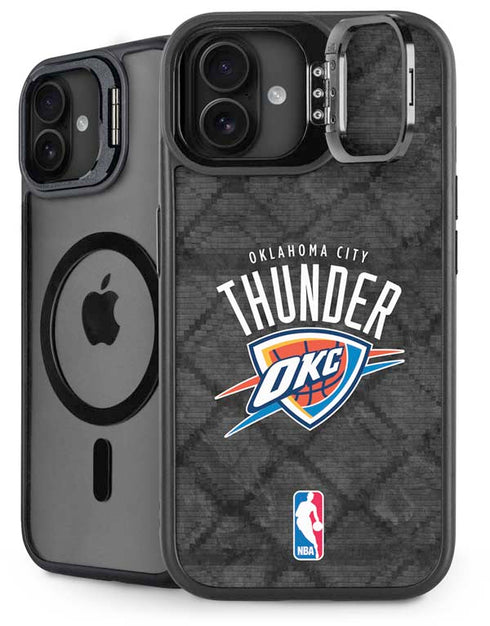 NBA Oklahoma City Thunder Dark Rust iPhone 16 Plus Kickstand Case