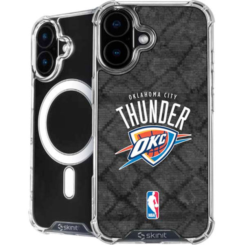 NBA Oklahoma City Thunder Dark Rust iPhone 16 Plus MagSafe Case