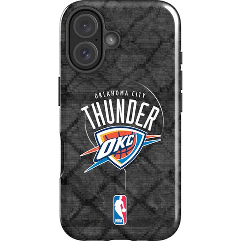 NBA Oklahoma City Thunder Dark Rust iPhone 16 Plus Magsafe Impact Case