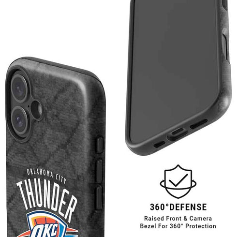 NBA Oklahoma City Thunder Dark Rust iPhone 16 Plus Magsafe Impact Case