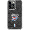 NBA Oklahoma City Thunder Dark Rust iPhone 16 Pro Clear Case