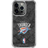 NBA Oklahoma City Thunder Dark Rust iPhone 16 Pro Clear Case
