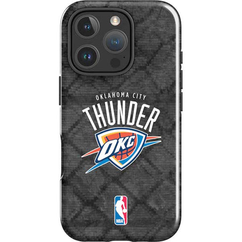 NBA Oklahoma City Thunder Dark Rust iPhone 16 Pro Impact Case