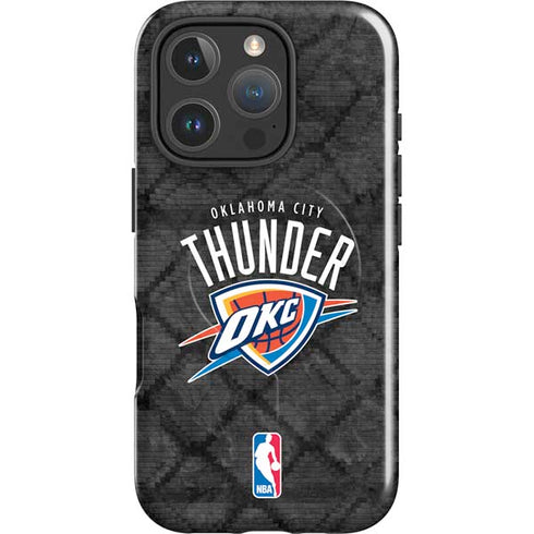NBA Oklahoma City Thunder Dark Rust iPhone 16 Pro Magsafe Impact Case