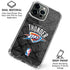 NBA Oklahoma City Thunder Dark Rust iPhone 16 Pro Max Clear Case