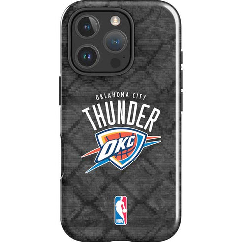 NBA Oklahoma City Thunder Dark Rust iPhone 16 Pro Max Impact Case