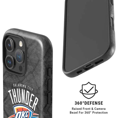 NBA Oklahoma City Thunder Dark Rust iPhone 16 Pro Max Magsafe Impact Case