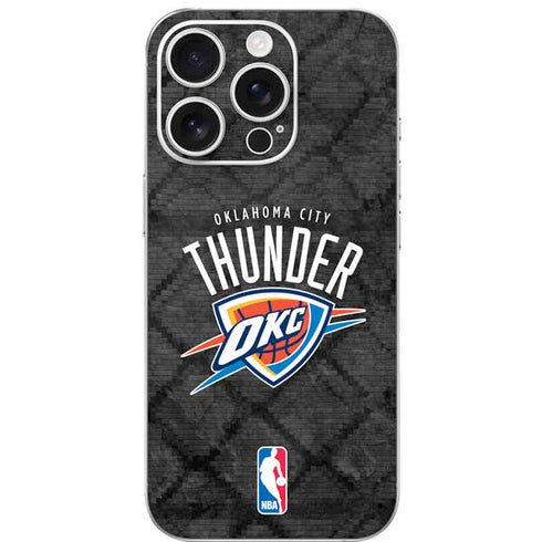 NBA Oklahoma City Thunder Dark Rust iPhone 16 Pro Skin