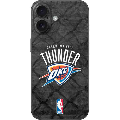 NBA Oklahoma City Thunder Dark Rust iPhone 16 Skin
