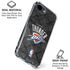 NBA Oklahoma City Thunder Dark Rust iPhone 16e Clear Case
