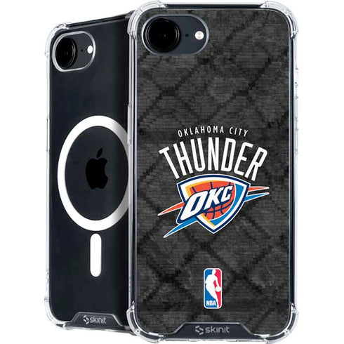 NBA Oklahoma City Thunder Dark Rust iPhone 16e MagSafe Case