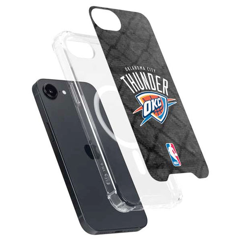 NBA Oklahoma City Thunder Dark Rust iPhone 16e MagSafe Case
