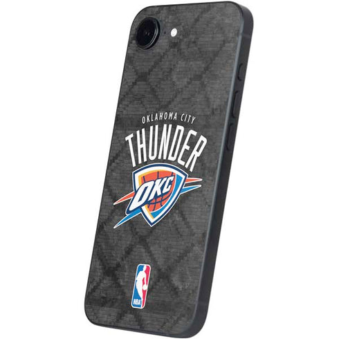 NBA Oklahoma City Thunder Dark Rust iPhone 16e Skin