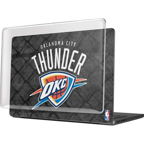 NBA Oklahoma City Thunder Dark Rust MacBook Pro 14in (2021-24) Case plus Skin