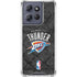 NBA Oklahoma City Thunder Dark Rust Moto G 5G (2025) Clear Case