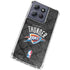 NBA Oklahoma City Thunder Dark Rust Moto G 5G (2025) Clear Case