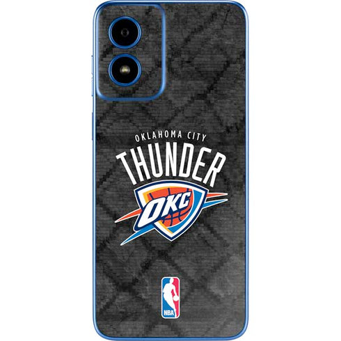 NBA Oklahoma City Thunder Dark Rust Moto G Play 4G (2024) Skin