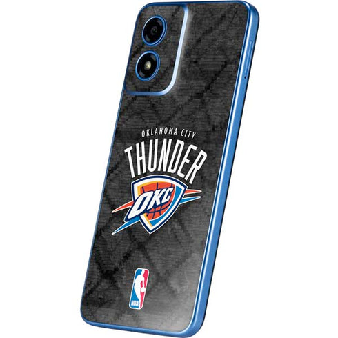 NBA Oklahoma City Thunder Dark Rust Moto G Play 4G (2024) Skin