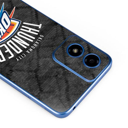 NBA Oklahoma City Thunder Dark Rust Moto G Play 4G (2024) Skin