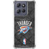 NBA Oklahoma City Thunder Dark Rust Moto G Stylus 5G (2025) Clear Case