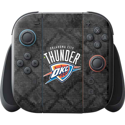 NBA Oklahoma City Thunder Dark Rust Nintendo Switch 2 (2025) with Joy-Con Skin