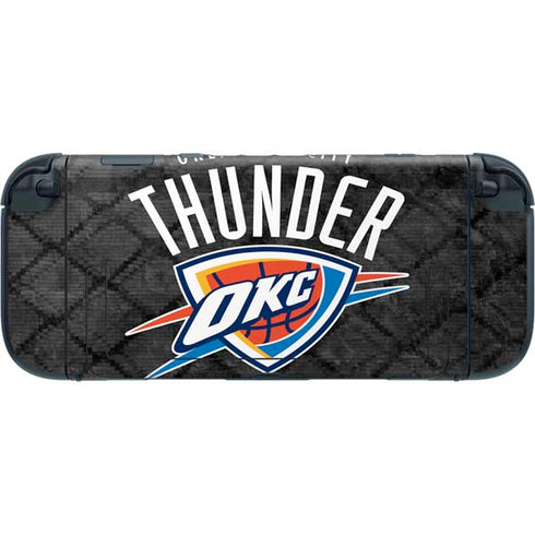NBA Oklahoma City Thunder Dark Rust Nintendo Switch 2 (2025) with Joy-Con Skin