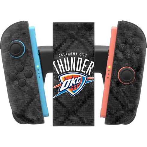 NBA Oklahoma City Thunder Dark Rust Nintendo Switch 2 (2025) Joy-Con Controller Skin