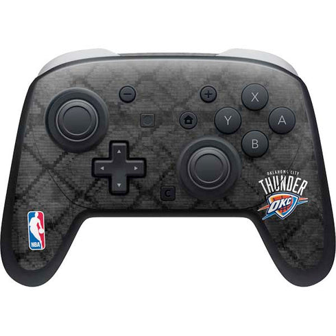 NBA Oklahoma City Thunder Dark Rust Nintendo Switch 2 (2025) Pro Controller Skin