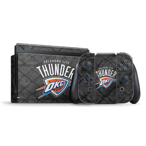 NBA Oklahoma City Thunder Dark Rust Nintendo Skins